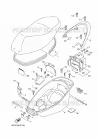 SELLE pour Yamaha CYGNUS X de 2010
