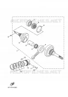 VILEBREQUIN / PISTON pour Yamaha CYGNUS X de 2010