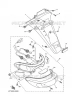 FEU ARRIERE pour Yamaha XC125E de 2010