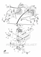 PARTIE ELECTRIQUE 3 pour Yamaha XJ6 DIVERSION F ABS de 2010