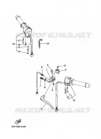 COMMODO / LEVIER pour Yamaha XTR 660 de 2010