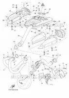 ECHAPPEMENT pour Yamaha TENERE 660 de 2010