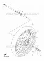 ROUE AVANT pour Yamaha MIDNIGHT STAR 950 de 2010