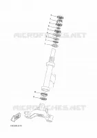 DIRECTION pour Yamaha EW50N SLIDER de 2010