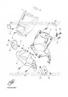 PROTEGE JAMBES pour Yamaha EW50N SLIDER de 2010