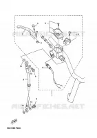 MAITRE CYLINDRE DE FREIN AVANT pour Yamaha YN50 de 2010