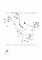 COMMODO / LEVIER pour Yamaha YQ50 de 2010