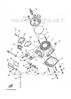 CULASSE pour Yamaha YZ 125 de 2010