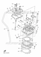 CYLINDRE pour Yamaha YZF 450 de 2010
