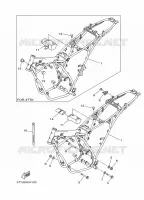 CADRE pour Yamaha DT125 de 2011