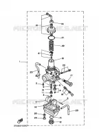 CARBURATEUR pour Yamaha DT125 de 2011