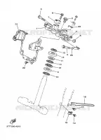 DIRECTION pour Yamaha DT125 de 2011