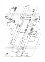 FOURCHE pour Yamaha DT125 de 2011