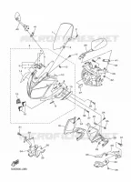 CARENAGES 1  pour Yamaha FZ1SA de 2011