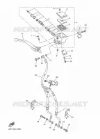 MAITRE CYLINDRE DE FREIN AVANT pour Yamaha FZ8S de 2011