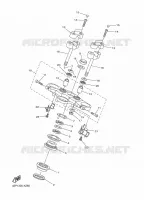 DIRECTION pour Yamaha FZ8SA de 2011