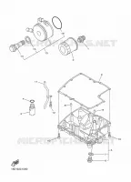 FILTRE A HUILE pour Yamaha FZ8SA de 2011