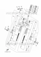 FOURCHE pour Yamaha XC125E de 2011