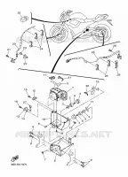 PARTIE ELECTRIQUE 3 pour Yamaha XJ6NA de 2011