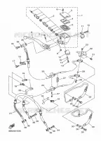 MAITRE CYLINDRE DE FREIN AVANT pour Yamaha DIVERSION 600 ABS de 2011