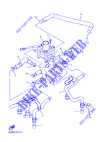 SYSTÈME D'ADMISSION D'AIR AIS pour Yamaha XJR1300 de 2011