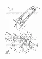 CADRE pour Yamaha XT1200Z de 2011