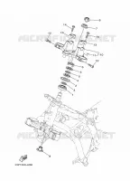DIRECTION pour Yamaha XT1200Z de 2011