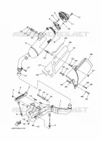ECHAPPEMENT pour Yamaha XT1200Z de 2011