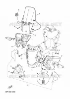 CAPOT pour Yamaha XT660ZA de 2011