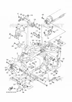 CADRE pour Yamaha XV1900A de 2011