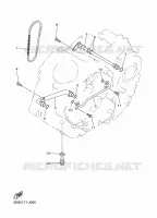 POMPE A HUILE pour Yamaha XVS1300A de 2011