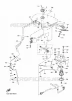 RESERVOIR A ESSENCE pour Yamaha XVS1300A de 2011