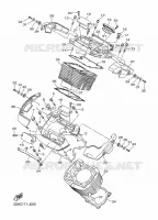 CYLINDRE pour Yamaha XVS1300A de 2011