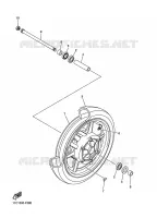 ROUE AVANT pour Yamaha XVS1300A de 2011