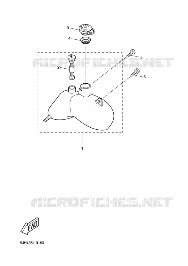RESERVOIR D'HUILE Yamaha SCOOTER 50 2011 SLIDER STUNT  EW50N SLIDER