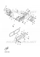CARTER MOTEUR pour Yamaha EW50N de 2011
