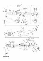 PARTIE ELECTRIQUE 1 pour Yamaha YP250R de 2011