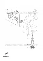 POMPE A HUILE pour Yamaha YP250R de 2011