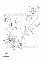 RADIATEUR / DURITES pour Yamaha YP250R de 2011