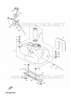 RESERVOIR A ESSENCE pour Yamaha YP250R de 2011