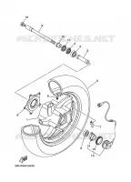 ROUE AVANT pour Yamaha YP400 de 2011