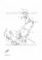 CADRE pour Yamaha YQ50 de 2011
