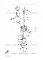CARBURATEUR pour Yamaha YQ50L  de 2011