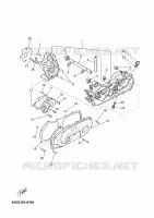 CARTER MOTEUR pour Yamaha CS50 de 2012