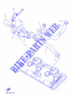 SYSTÈME D'ADMISSION D'AIR AIS pour Yamaha FZ8N de 2012