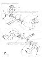 CLIGNOTANT pour Yamaha FZ8N de 2012