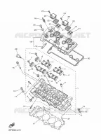 CULASSE pour Yamaha FZ8N de 2012