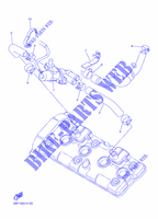 SYSTÈME D'ADMISSION D'AIR AIS pour Yamaha FZ8N de 2012
