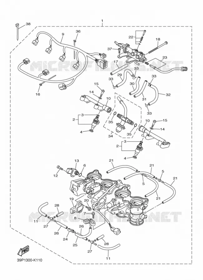 ADMISSION 2 Yamaha MOTO 800 2012 FAZER ABS  FZ8-SA