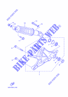 BRAS OSCILLANT / AMORTISSEUR pour Yamaha HW125 de 2012